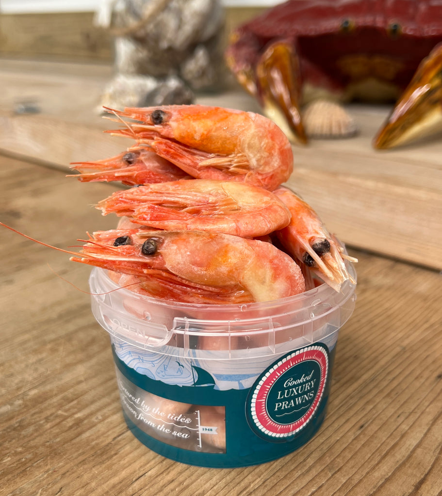 1Kg Shell on Prawns -  Cooked and Frozen